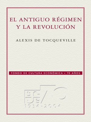 cover image of El Antiguo régimen y la Revolución